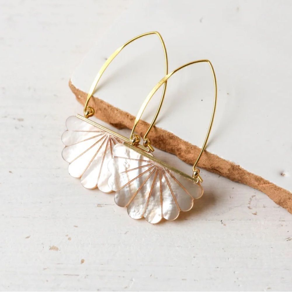 Bohemian hoop earrings N767